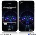 iPhone 4 Decal Style Vinyl Skin - Spacewalk (DOES NOT fit newer iPhone 4S)